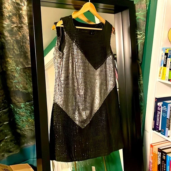 DROMe | Dresses | Futuristic Leather Cocktail Dress | Poshmark